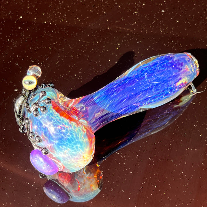 Purple Nebula Frog Spoon TAKO x Beezy Glass Pipe Beezy Glass   