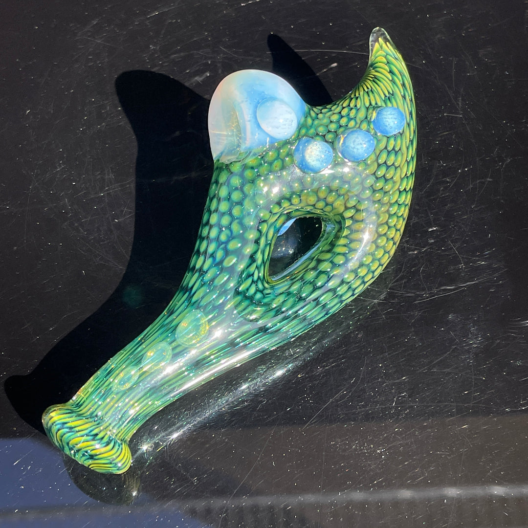 Snakeskin Donut Pipe Glass Pipe Firekist Glass   