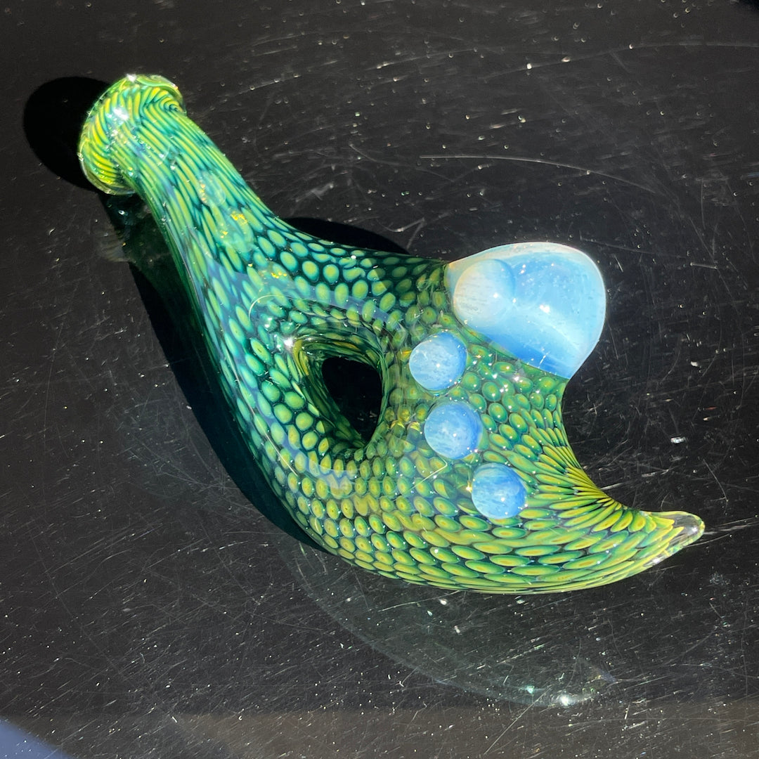 Snakeskin Donut Pipe Glass Pipe Firekist Glass   