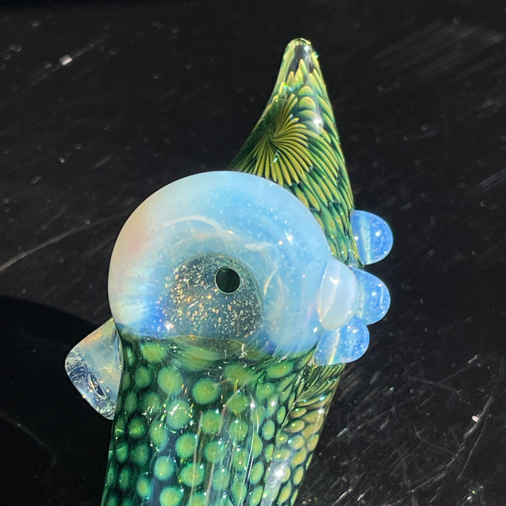 Snakeskin Donut Pipe Glass Pipe Firekist Glass   