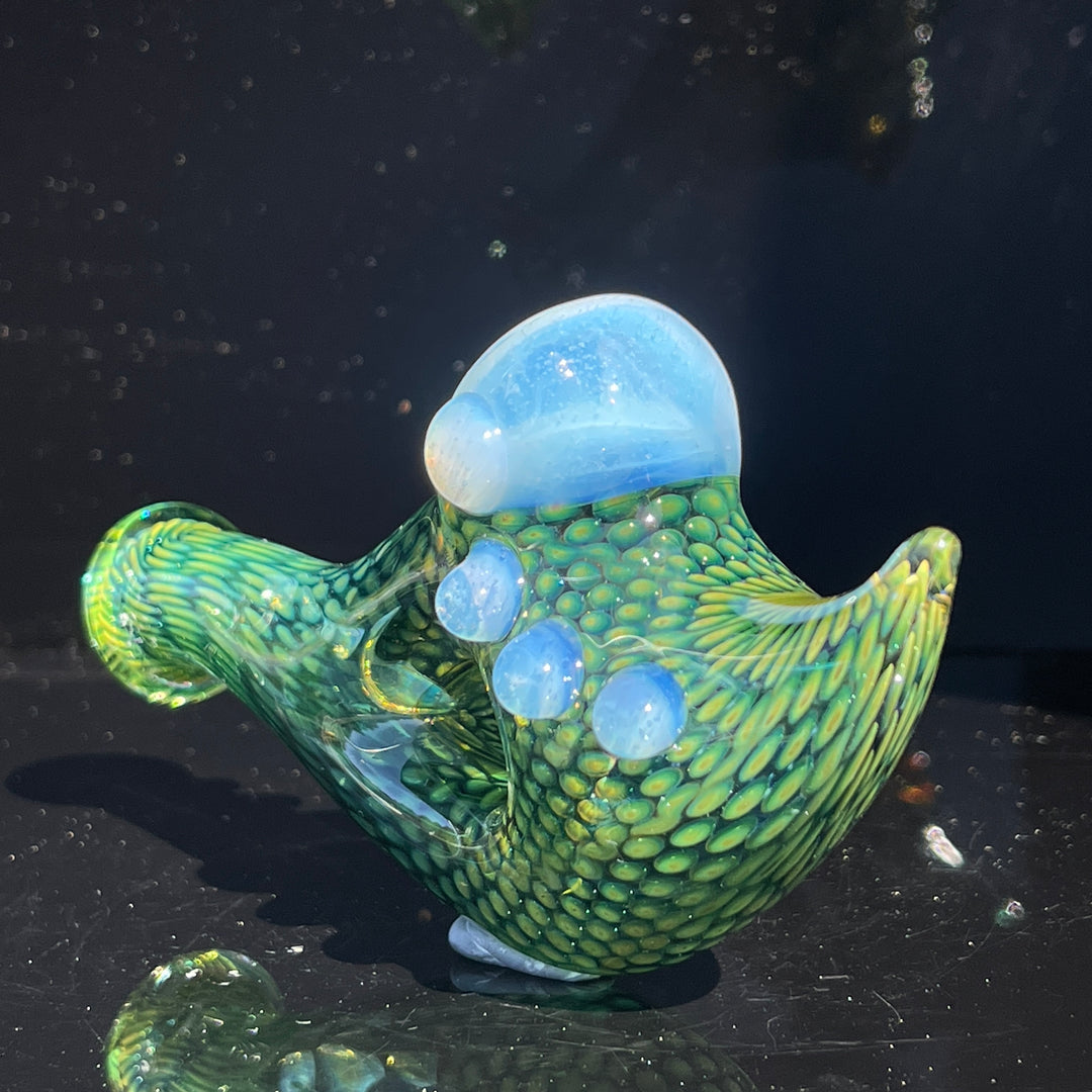 Snakeskin Donut Pipe Glass Pipe Firekist Glass   