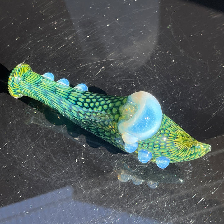 Snakeskin Donut Pipe Glass Pipe Firekist Glass   