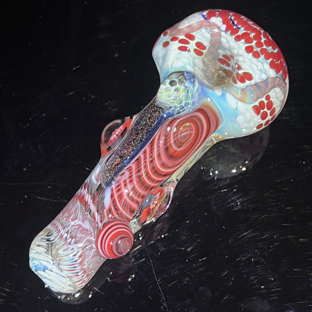 Glass Berry Cupcake Spoon Glass Pipe Glass Berry Cupcake   