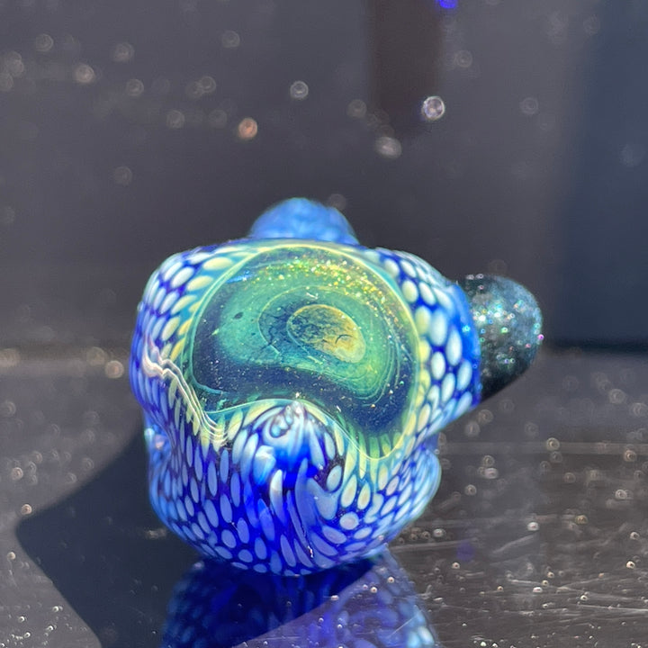 Snakeskin Donut Pipe Glass Pipe Firekist Glass   