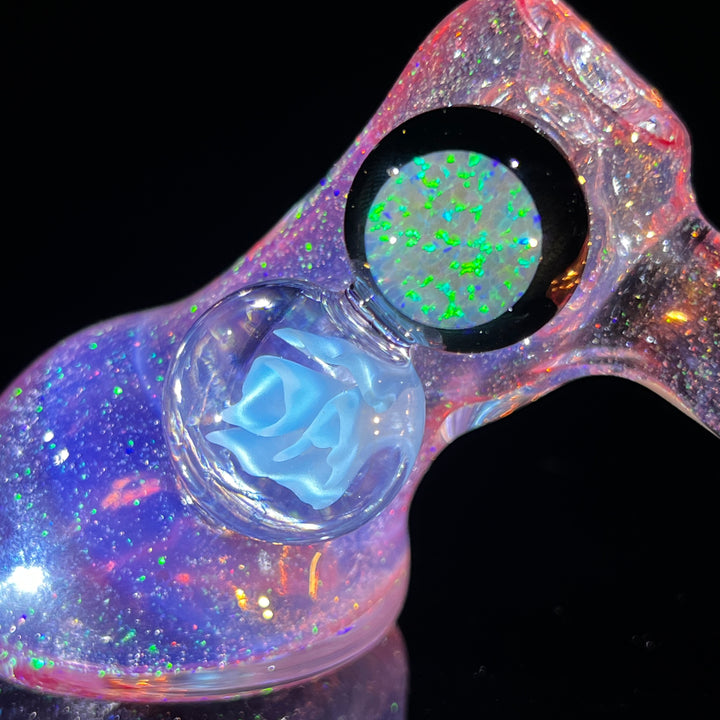 Custom Pink Opal Barbie Bubbler Custom Glass Tako Glass   