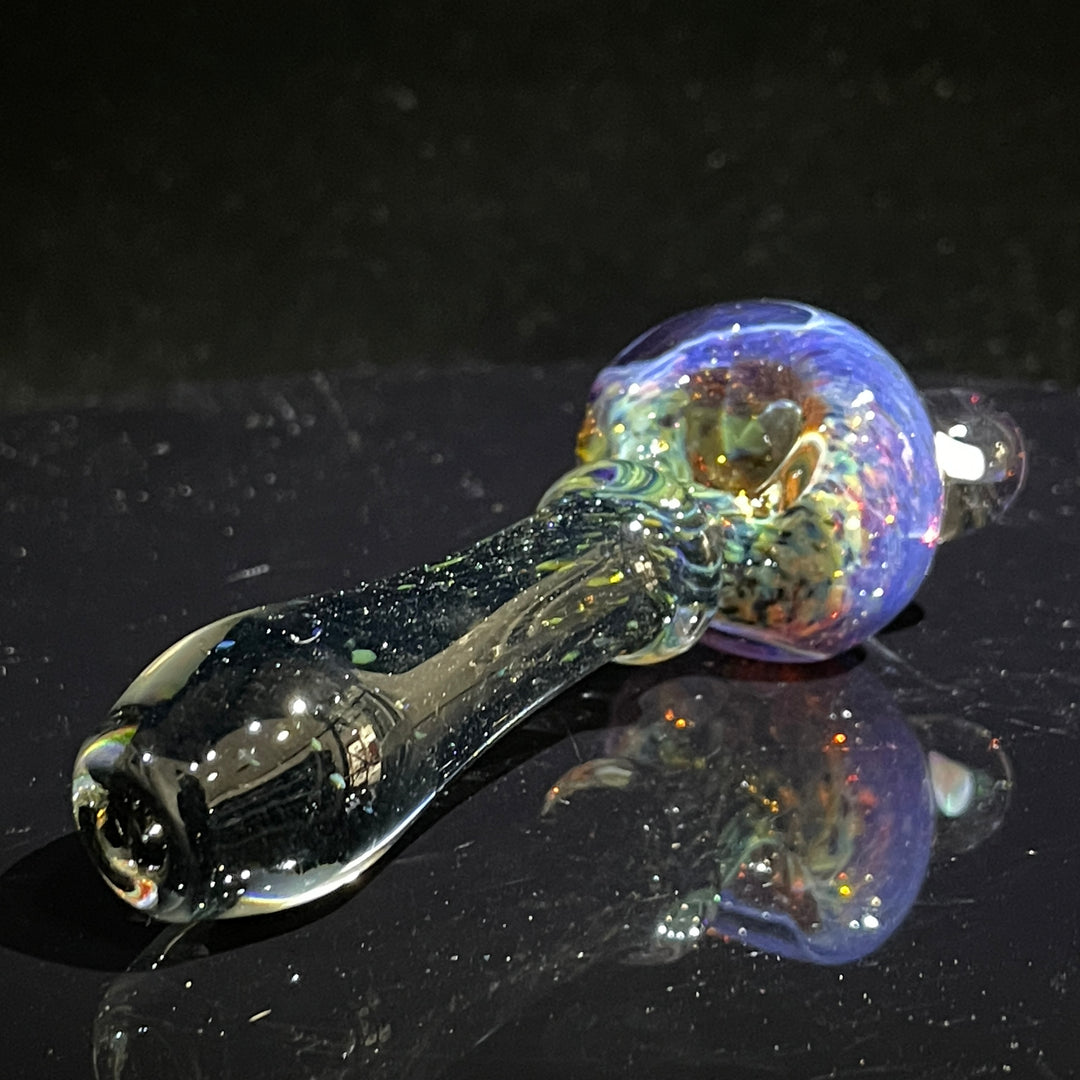 Purple Magic Opal Marble Pipe Glass Pipe Beezy Glass   