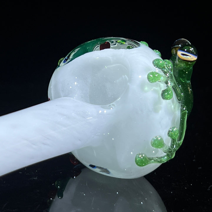 Christmas Lights Frog Spoon Glass Pipe Beezy Glass