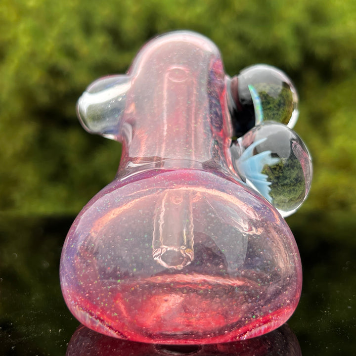 Custom Pink Opal Barbie Bubbler Custom Glass Tako Glass   