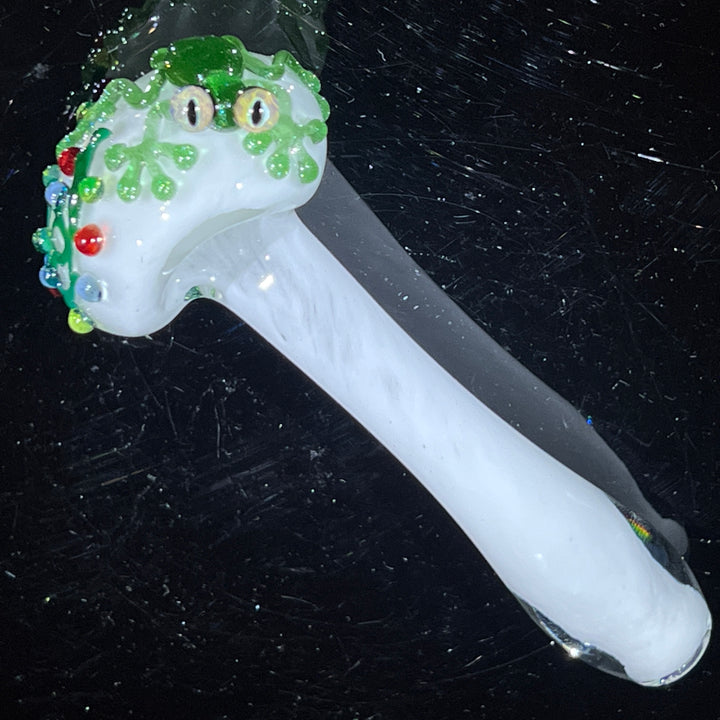 Christmas Lights Frog Spoon Glass Pipe Beezy Glass