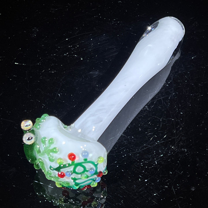 Christmas Lights Frog Spoon Glass Pipe Beezy Glass