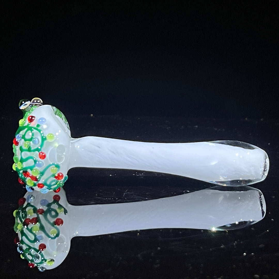 Christmas Lights Frog Spoon Glass Pipe Beezy Glass