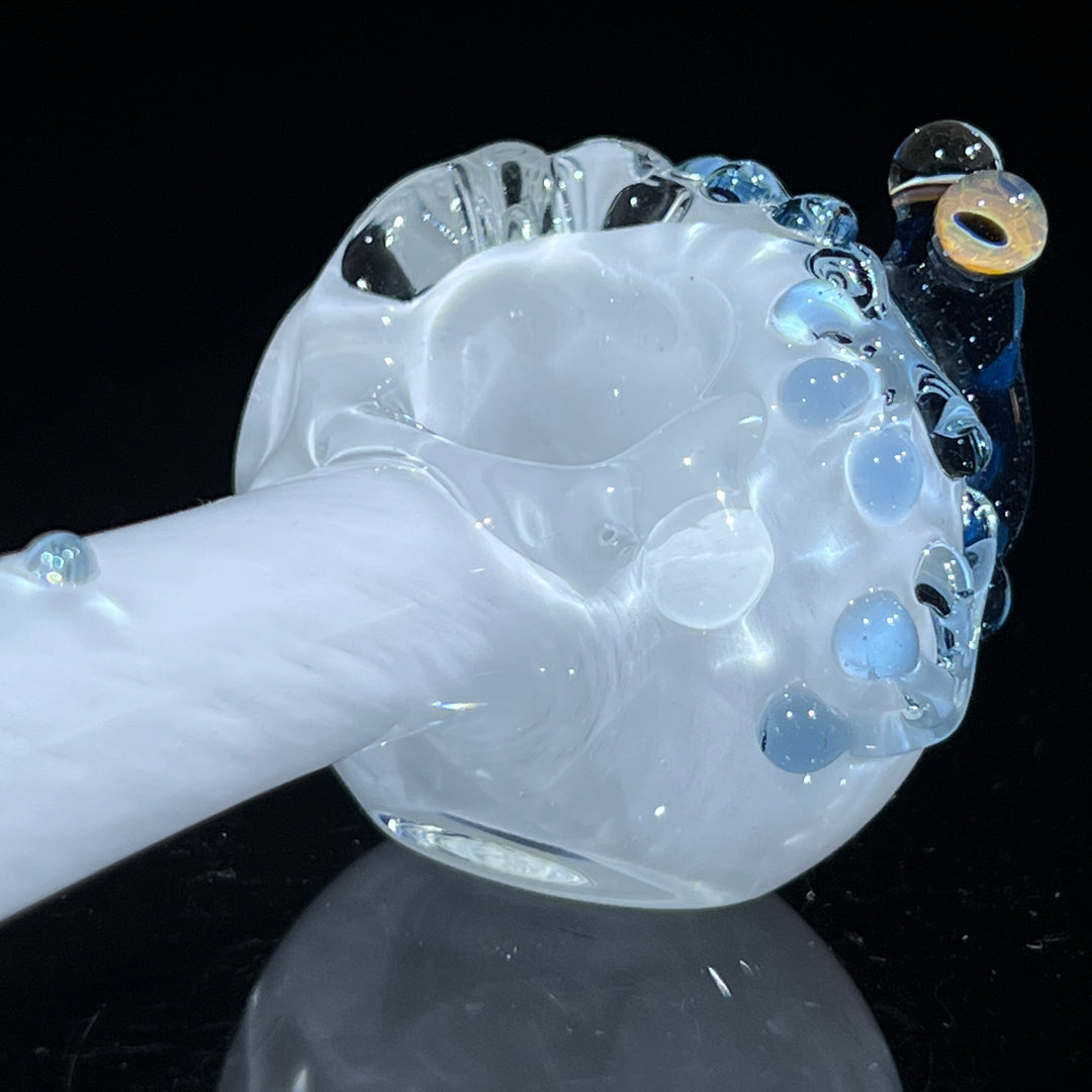 Snowflake Frog Spoon Glass Pipe Beezy Glass