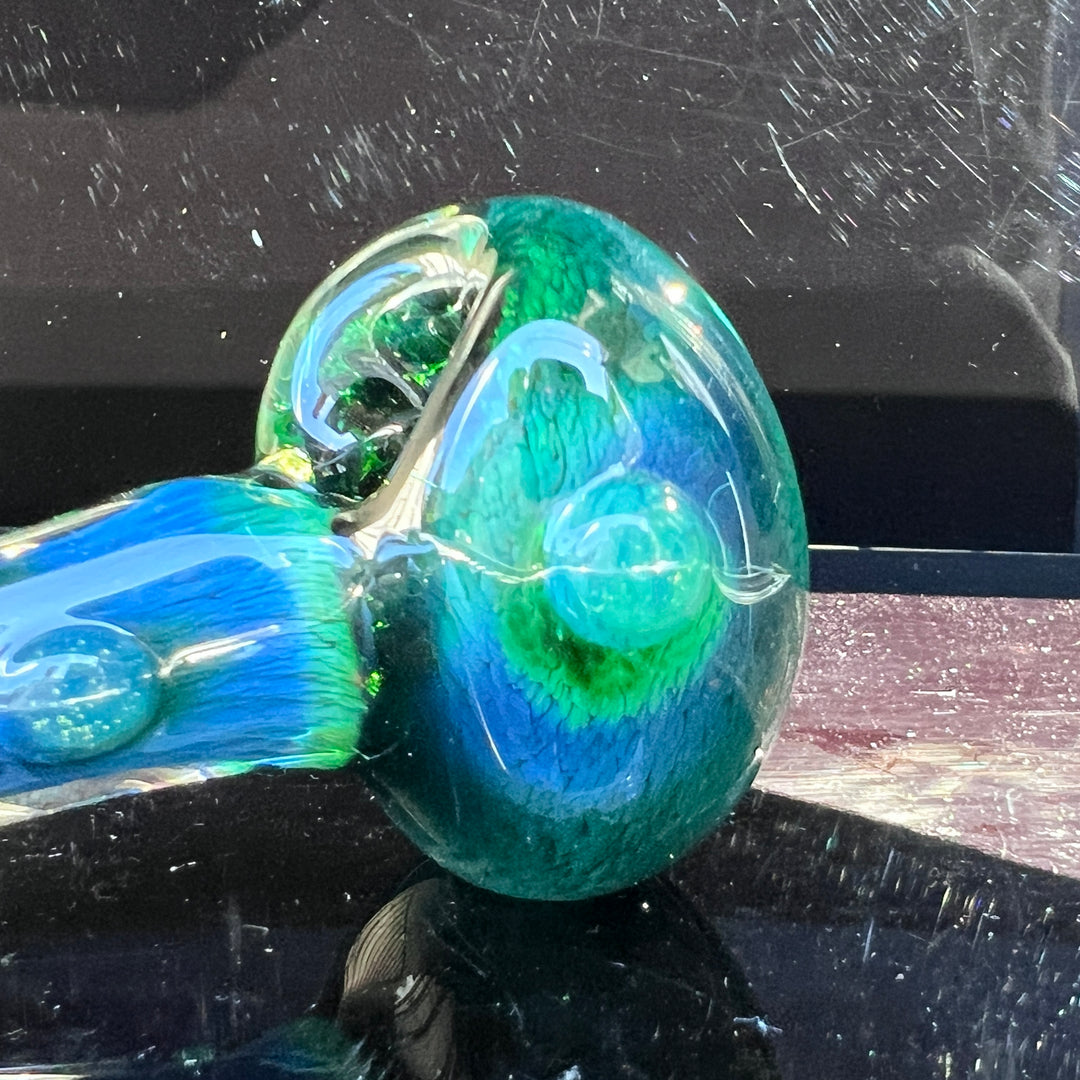 Thick Exp Green Pipe Glass Pipe Chuck Glass   