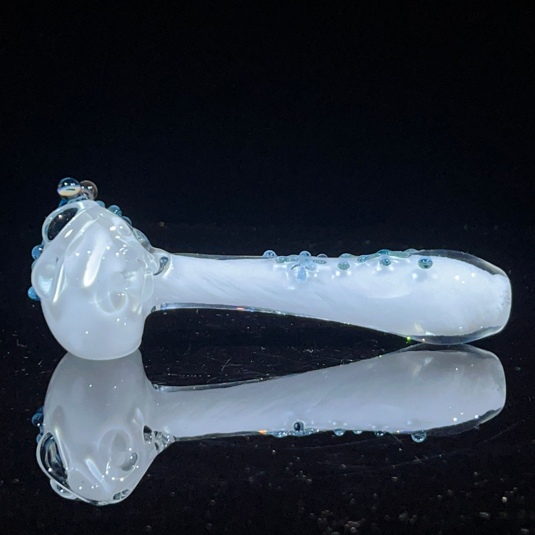 Snowflake Frog Spoon Glass Pipe Beezy Glass