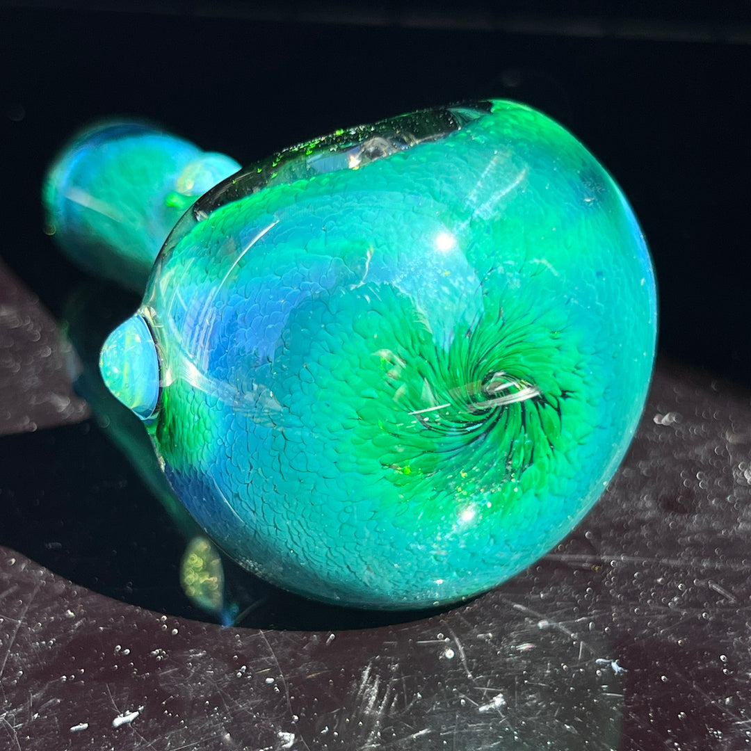 Thick Exp Green Pipe Glass Pipe Chuck Glass   