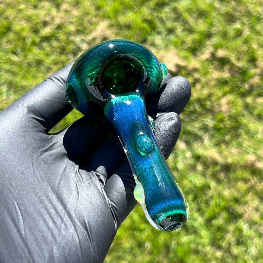 Thick Exp Green Pipe Glass Pipe Chuck Glass   