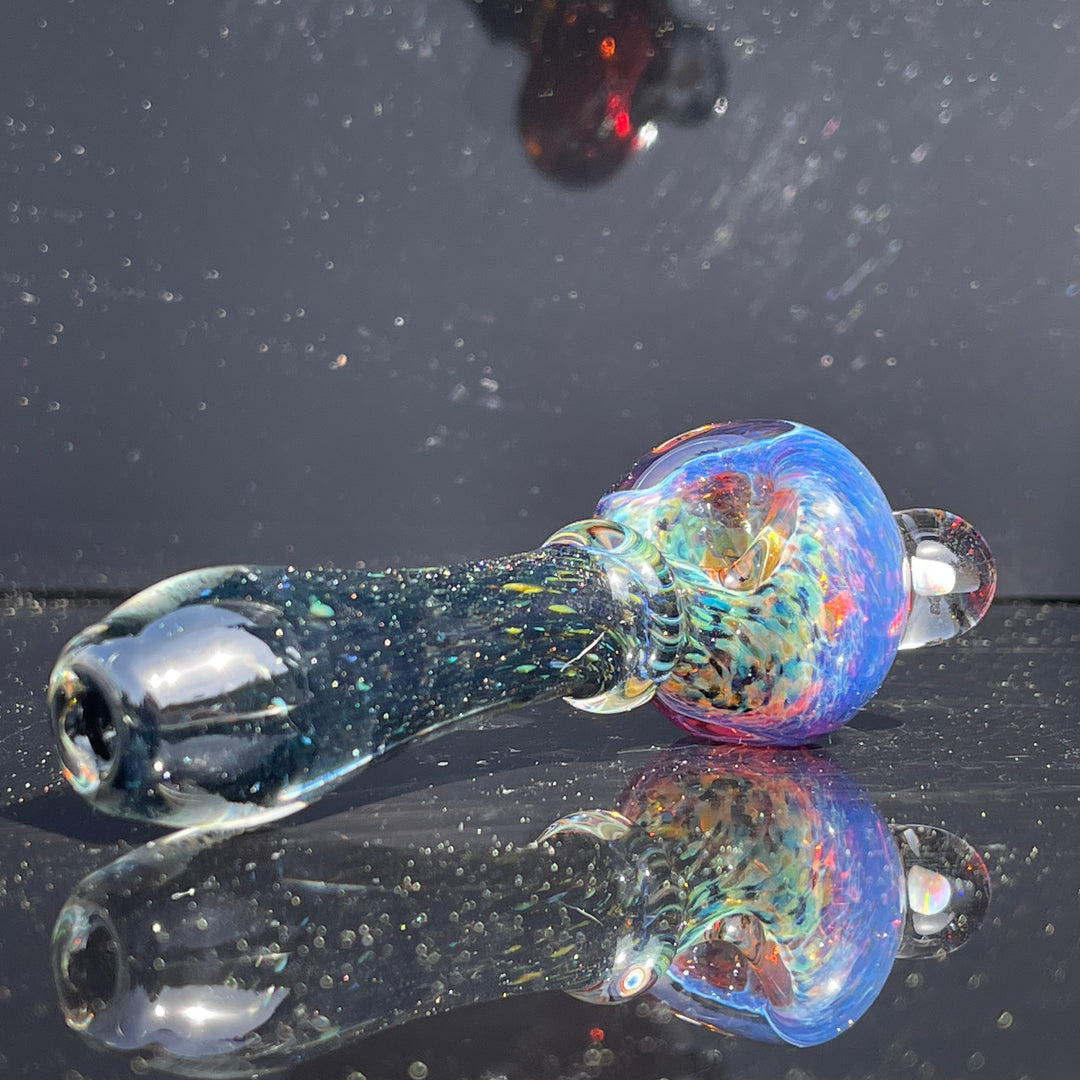 Purple Magic Opal Marble Pipe Glass Pipe Beezy Glass   