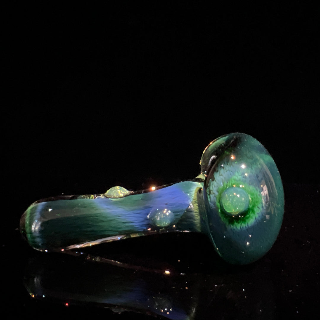 Thick Exp Green Pipe Glass Pipe Chuck Glass   