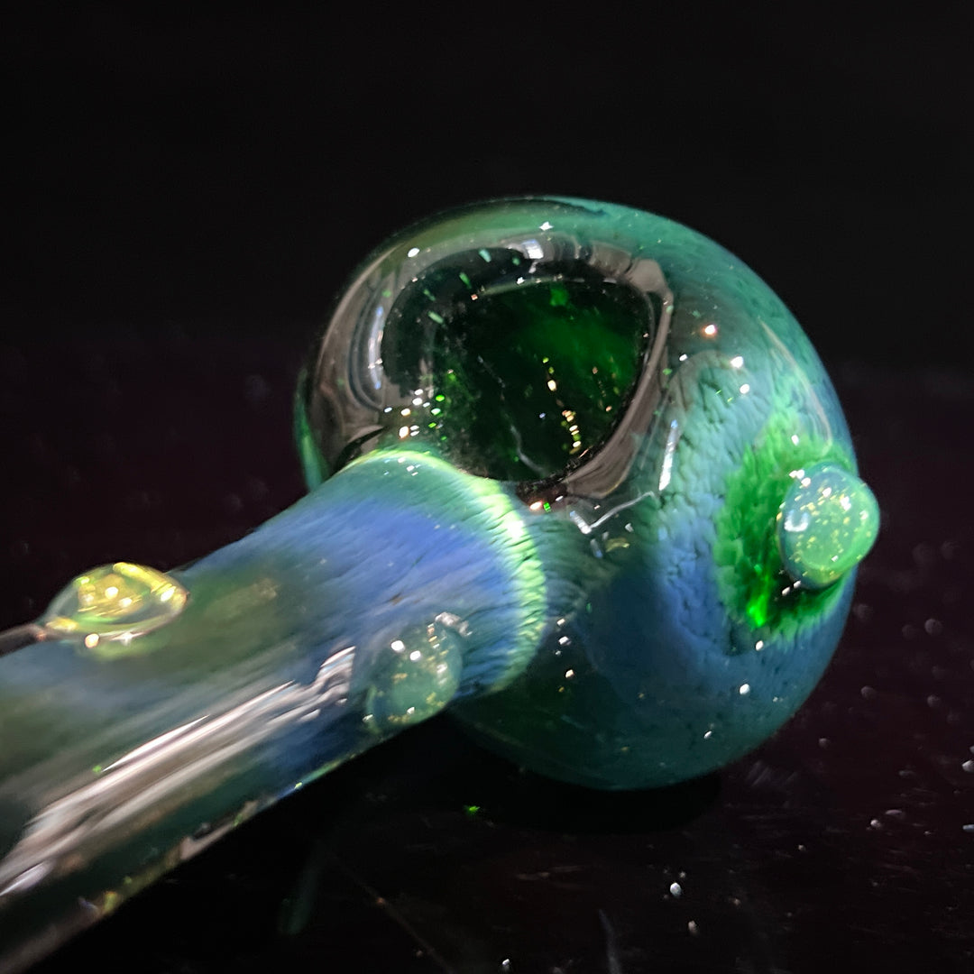 Thick Exp Green Pipe Glass Pipe Chuck Glass   