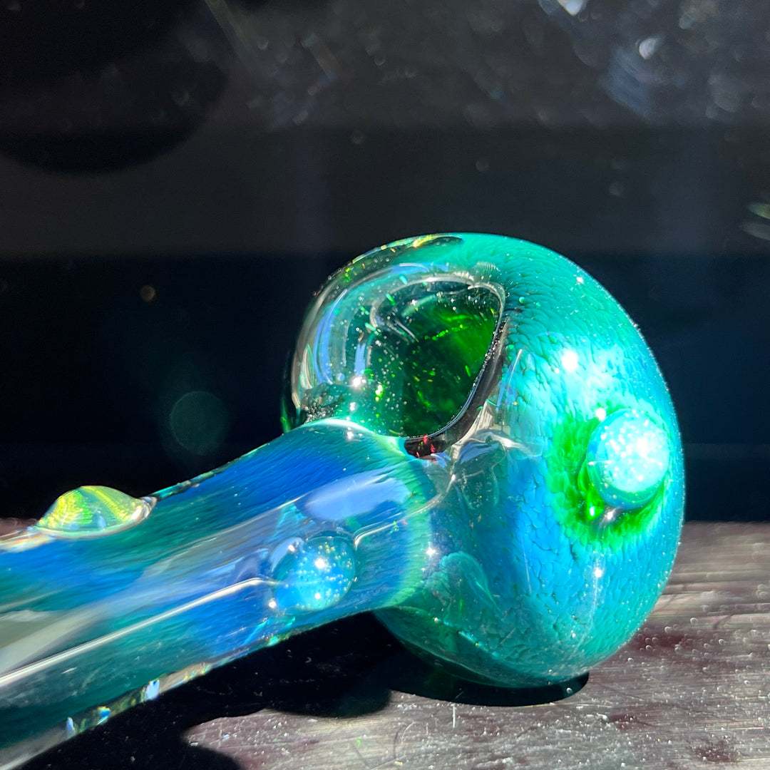 Thick Exp Green Pipe Glass Pipe Chuck Glass   