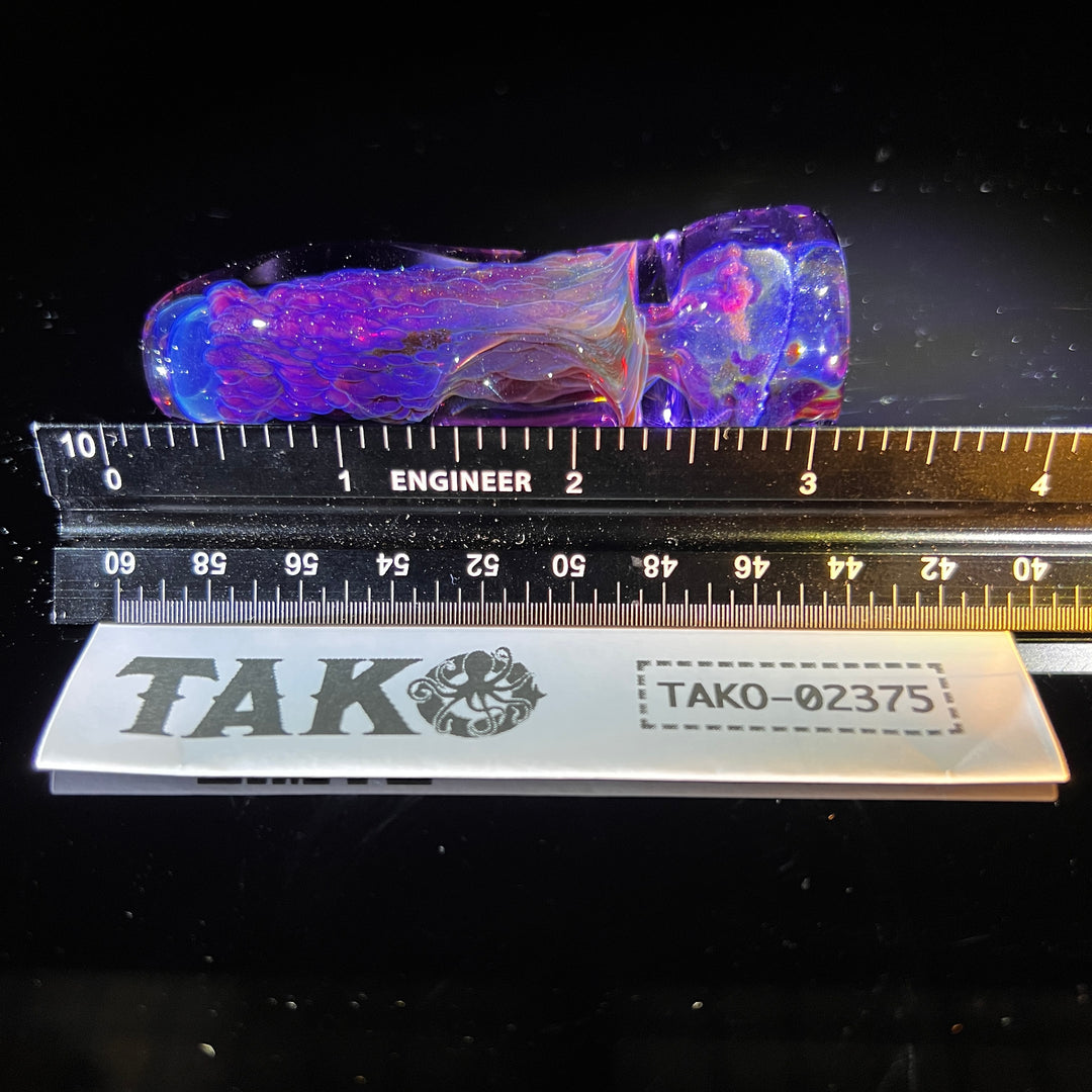 Purple Plasma Chillum Glass Pipe Tako Glass   