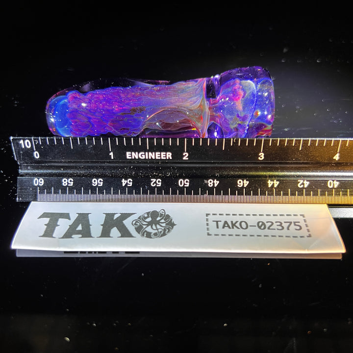 Purple Plasma Chillum Glass Pipe Tako Glass   