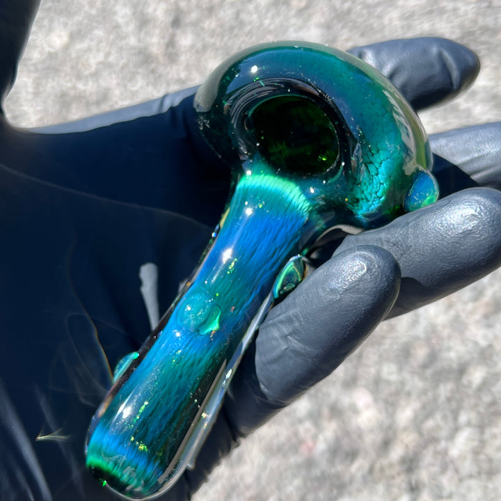 Thick Exp Green Pipe Glass Pipe Chuck Glass   