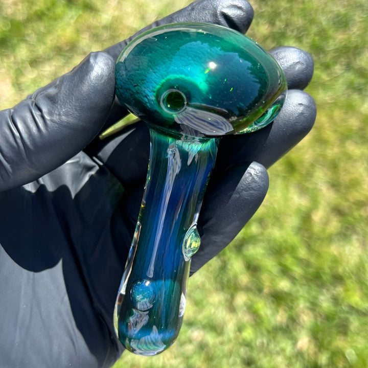 Thick Exp Green Pipe Glass Pipe Chuck Glass   