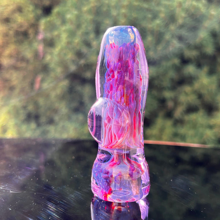 Purple Plasma Chillum Glass Pipe Tako Glass   