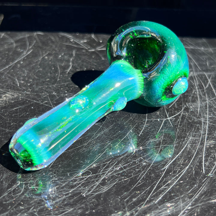 Thick Exp Green Pipe Glass Pipe Chuck Glass   