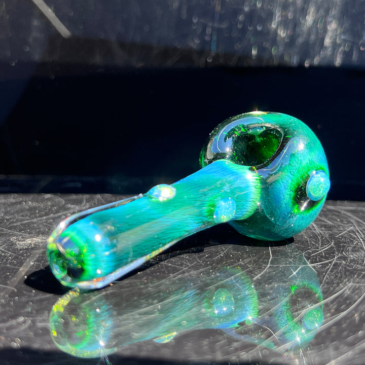 Thick Exp Green Pipe Glass Pipe Chuck Glass   