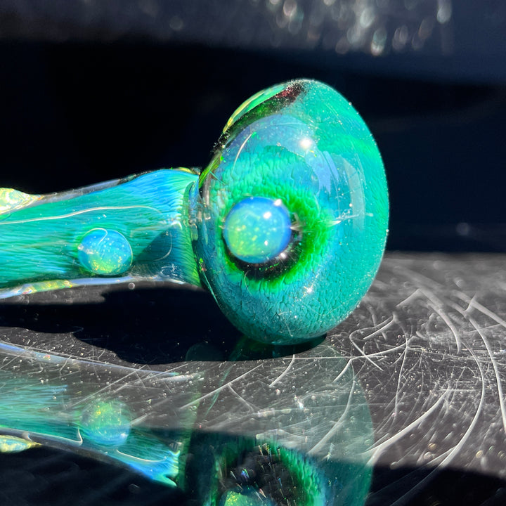 Thick Exp Green Pipe Glass Pipe Chuck Glass   