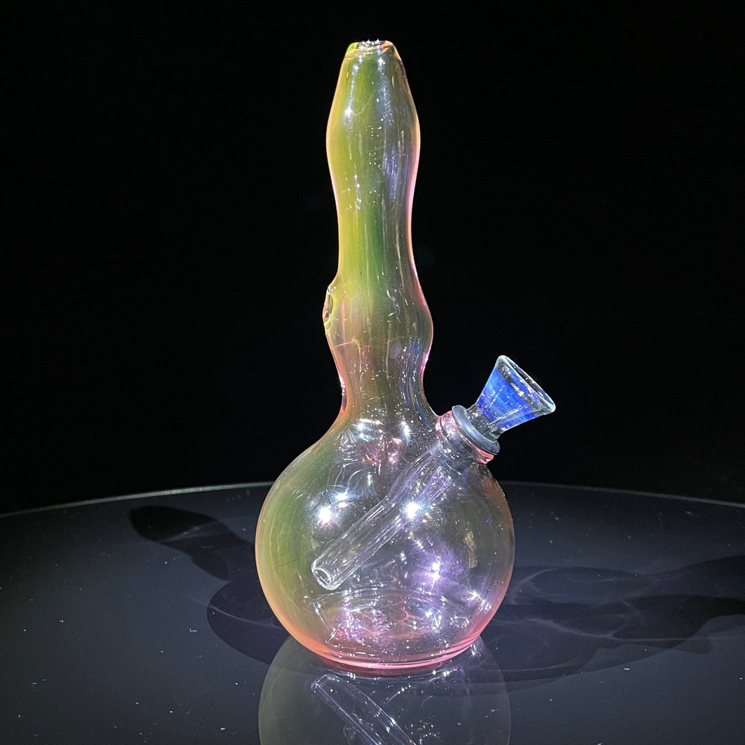 5" Gold Fumed Mini Bong Glass Pipe Mary Jane's Glass