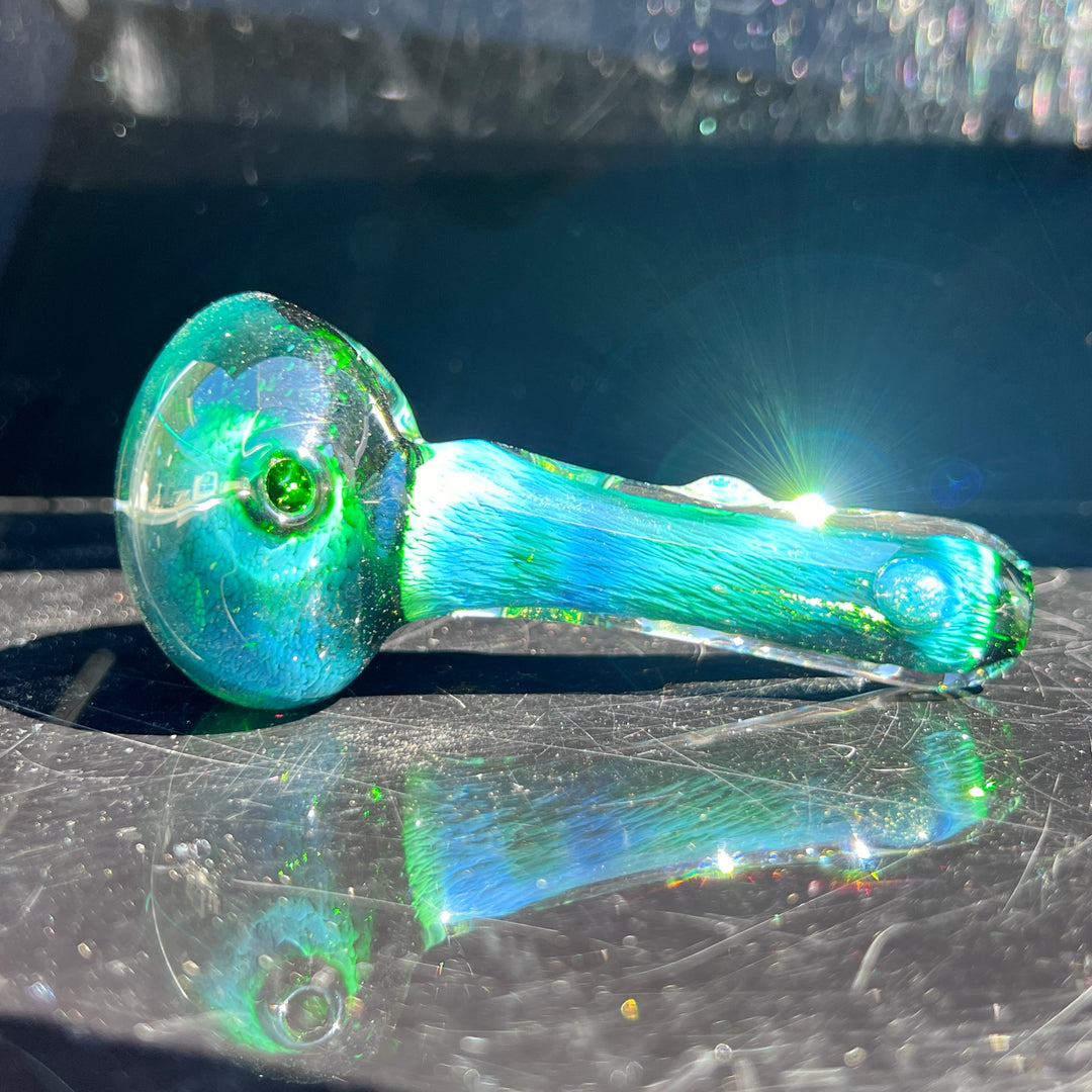 Thick Exp Green Pipe Glass Pipe Chuck Glass   