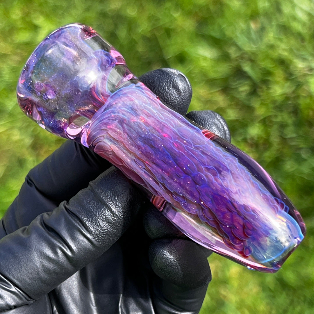 Purple Plasma Chillum Glass Pipe Tako Glass   