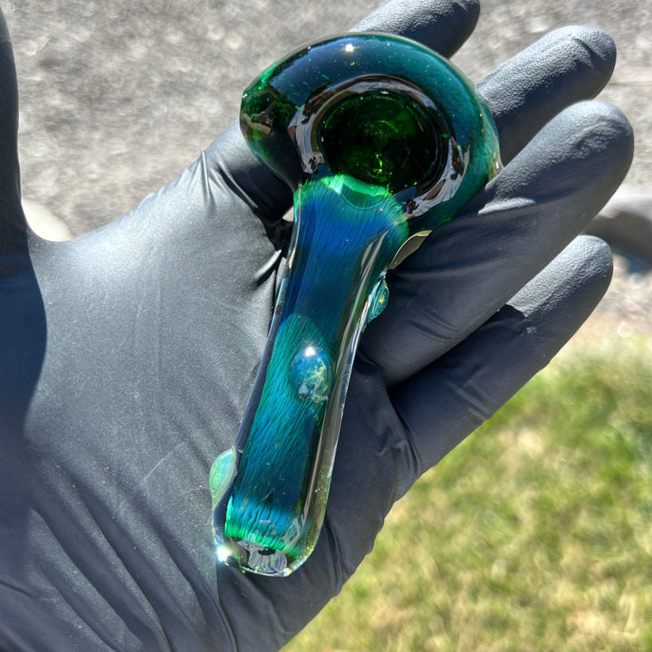 Thick Exp Green Pipe Glass Pipe Chuck Glass   