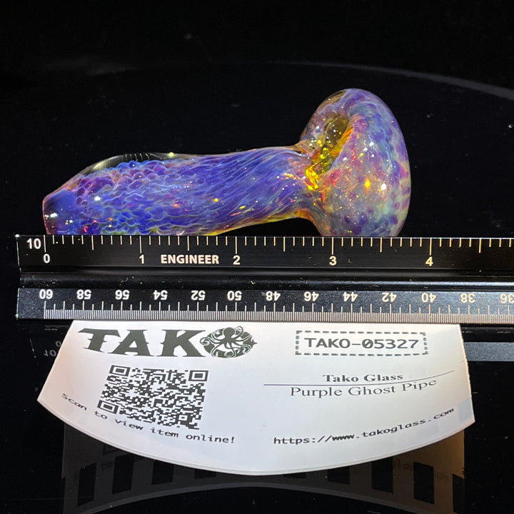 Purple Ghost Pipe Glass Pipe Tako Glass   