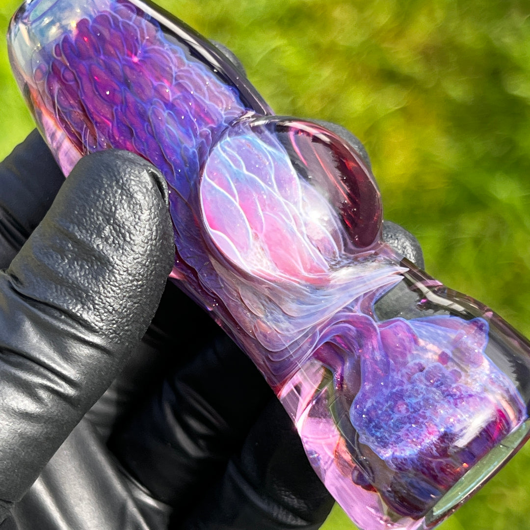 Purple Plasma Chillum Glass Pipe Tako Glass   