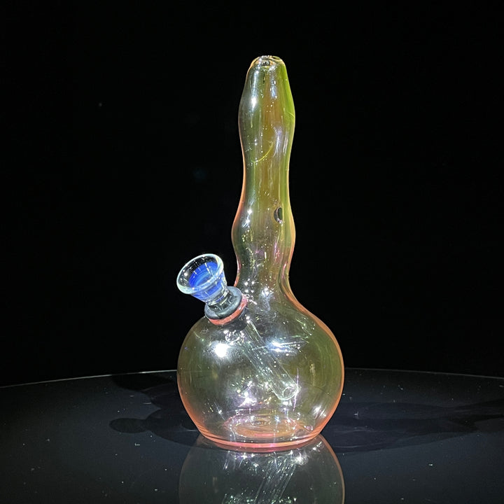 5" Gold Fumed Mini Bong Glass Pipe Mary Jane's Glass