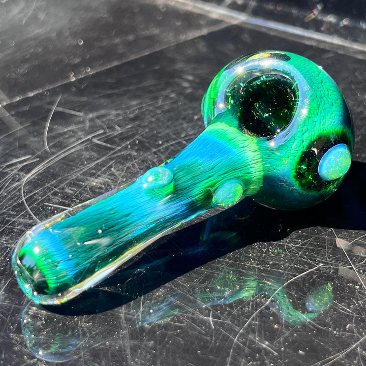 Thick Exp Green Pipe Glass Pipe Chuck Glass   