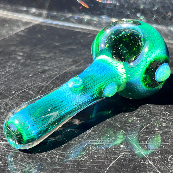 Thick Exp Green Pipe Glass Pipe Chuck Glass   