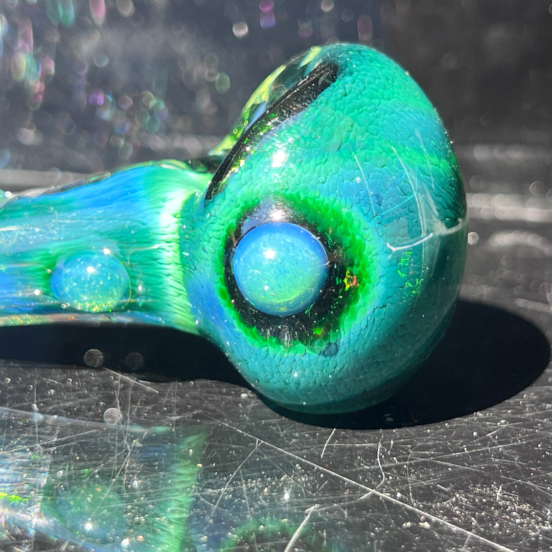 Thick Exp Green Pipe Glass Pipe Chuck Glass   