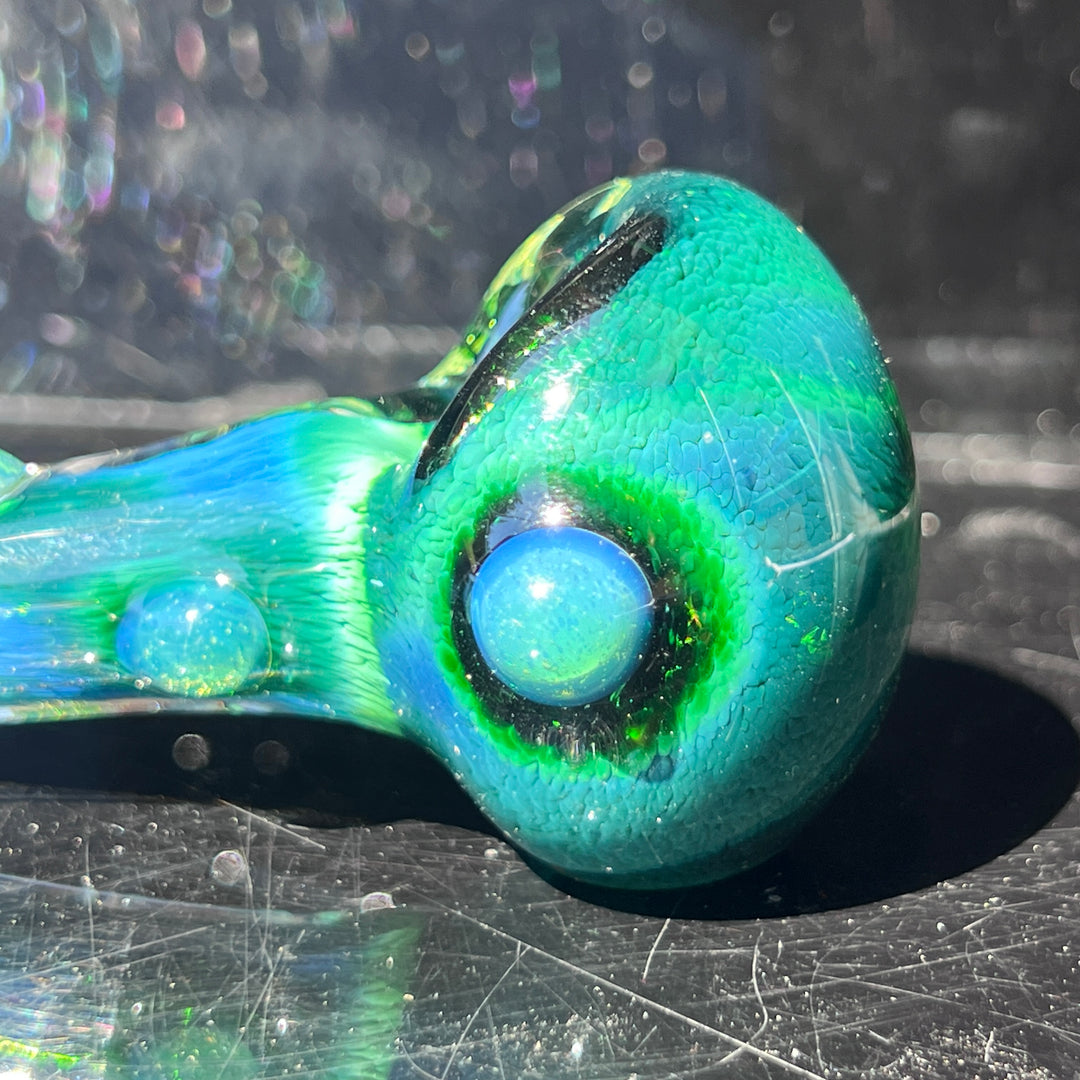 Thick Exp Green Pipe Glass Pipe Chuck Glass   