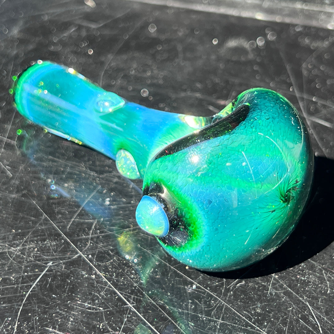 Thick Exp Green Pipe Glass Pipe Chuck Glass   