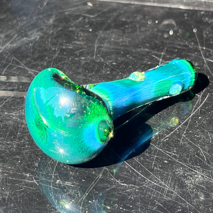 Thick Exp Green Pipe Glass Pipe Chuck Glass   