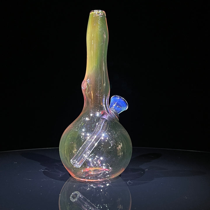 5" Gold Fumed Mini Bong Glass Pipe Mary Jane's Glass