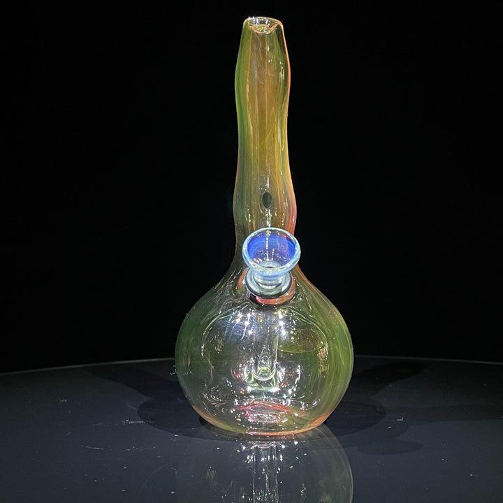 5" Gold Fumed Mini Bong Glass Pipe Mary Jane's Glass