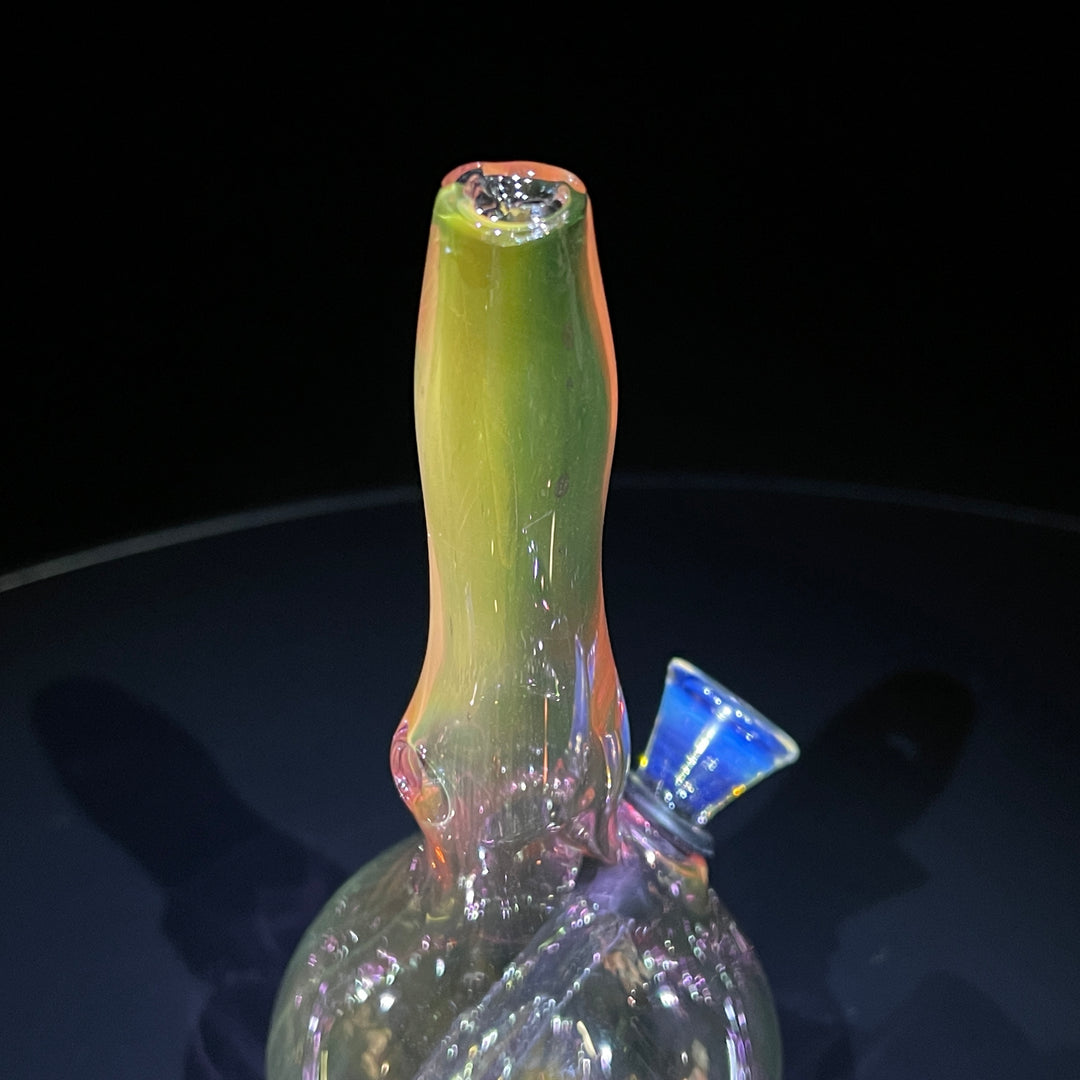 5" Gold Fumed Mini Bong Glass Pipe Mary Jane's Glass