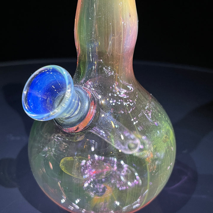 5" Gold Fumed Mini Bong Glass Pipe Mary Jane's Glass