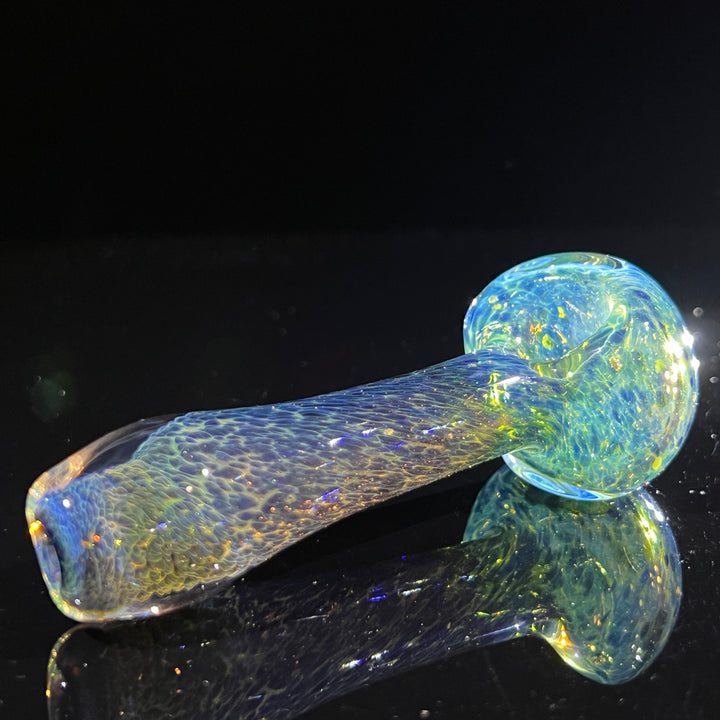 Blue Sea Sparkle Pipe Glass Pipe Beezy Glass   